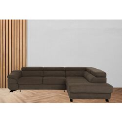 Диван угловой раскладной Tempo Kondela Legas Soro 28 Right (Brown)
