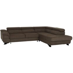 Canapea de colt extensibila Tempo Kondela Legas Soro 28 Right (Brown) Thumb