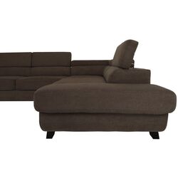 Canapea de colt extensibila Tempo Kondela Legas Soro 28 Right (Brown) Thumb