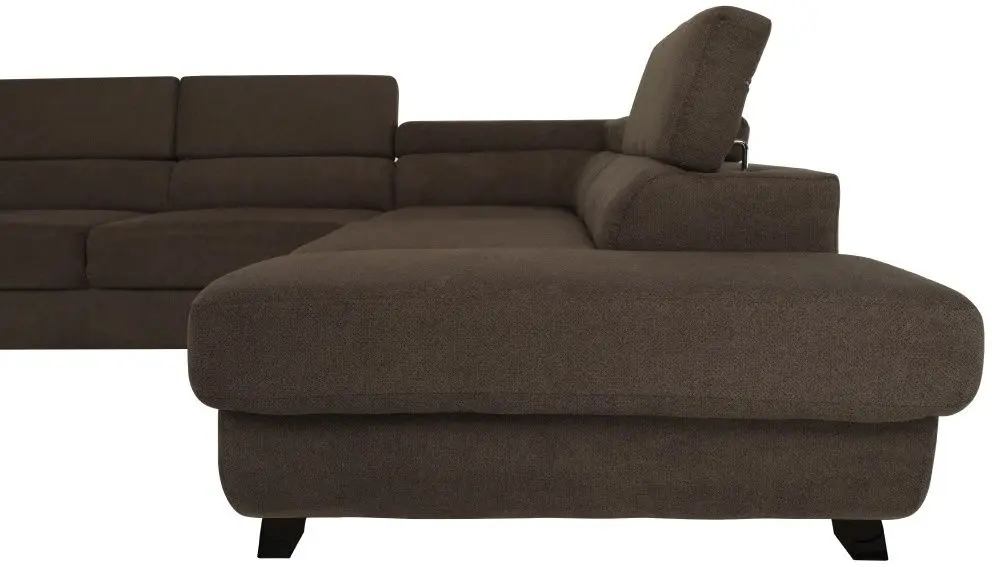 Canapea de colt extensibila Tempo Kondela Legas Soro 28 Right (Brown) - 8