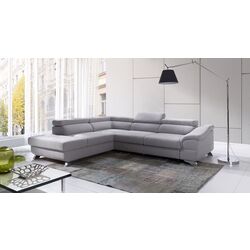 Диван угловой раскладной Tempo Kondela Legas Soro 90 Left (Gray)