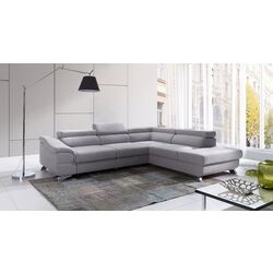 Диван угловой раскладной Tempo Kondela Legas Soro 90 Right (Gray)