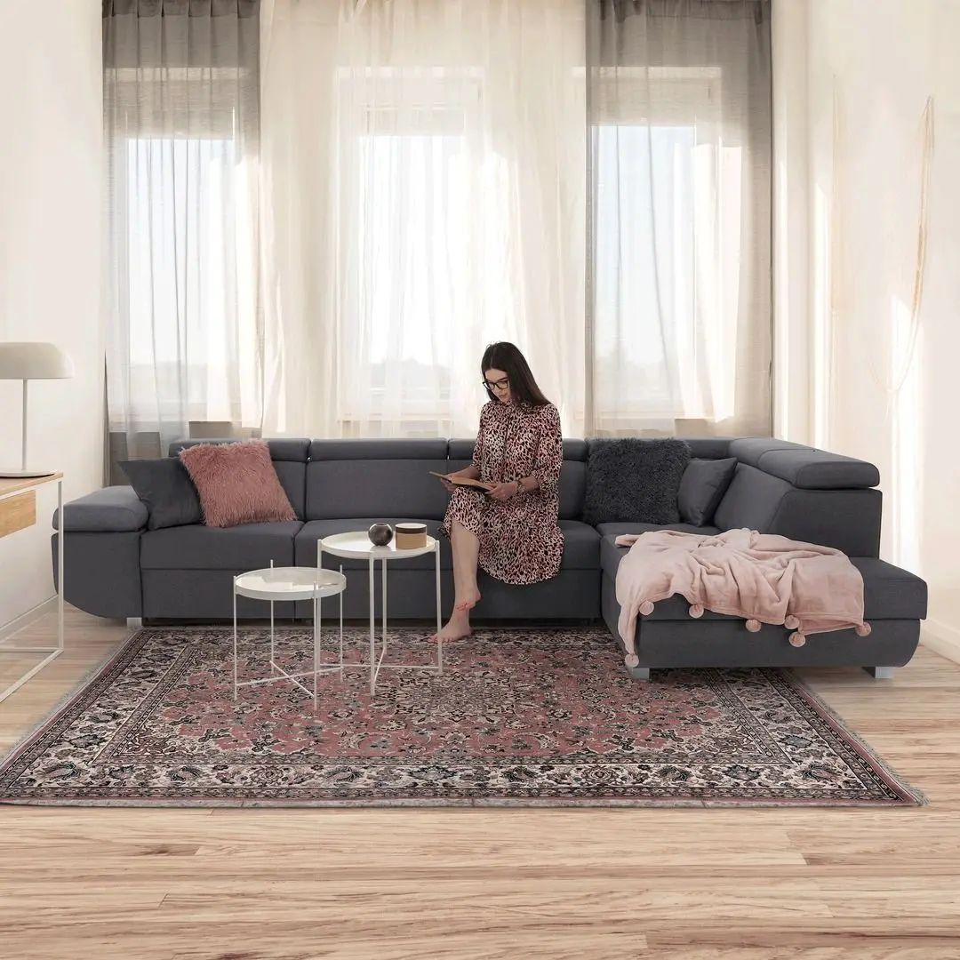 Диван угловой раскладной Tempo Kondela Mavis Right (Dark Gray) - 6