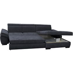 Canapea de colt extensibila Tempo Kondela Natik New Right (Gray) Thumb
