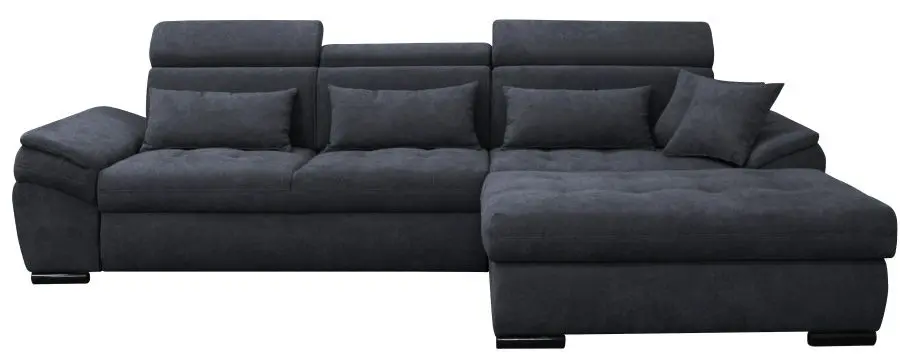 Canapea de colt extensibila Tempo Kondela Natik New Right (Gray)