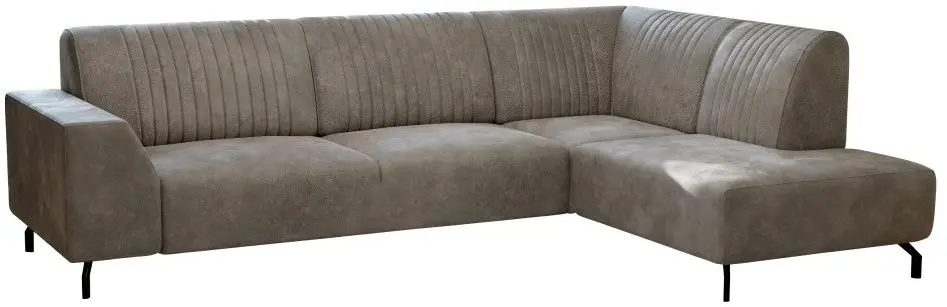 Диван угловой раскладной Tempo Kondela Prity Roh Right (Light Brown) - 3