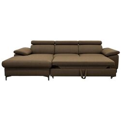 Диван угловой раскладной Tempo Kondela Sanil Roh Left (Brown) Thumb