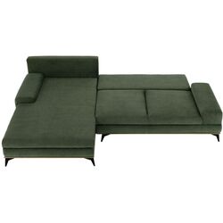 Canapea de colt extensibila Tempo Kondela Selby Left (Dark Green) Thumb
