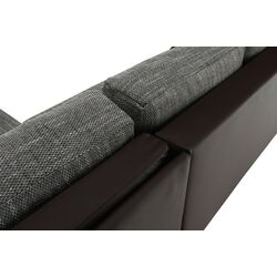 Canapea de colt extensibila Tempo Kondela Tramp (Brown/Gray) Thumb