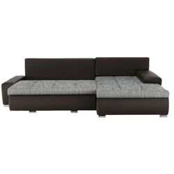 Canapea de colt extensibila Tempo Kondela Tramp (Brown/Gray) Thumb