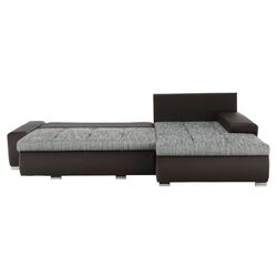 Canapea de colt extensibila Tempo Kondela Tramp (Brown/Gray) Thumb