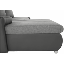 Canapea de colt extensibila Tempo Kondela Tramp (Gray) Thumb