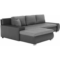 Canapea de colt extensibila Tempo Kondela Tramp (Gray) Thumb