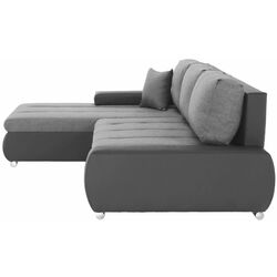 Canapea de colt extensibila Tempo Kondela Tramp (Gray) Thumb