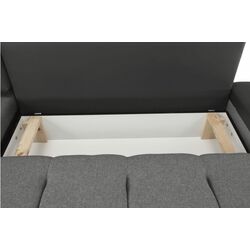 Canapea de colt extensibila Tempo Kondela Tramp (Gray) Thumb