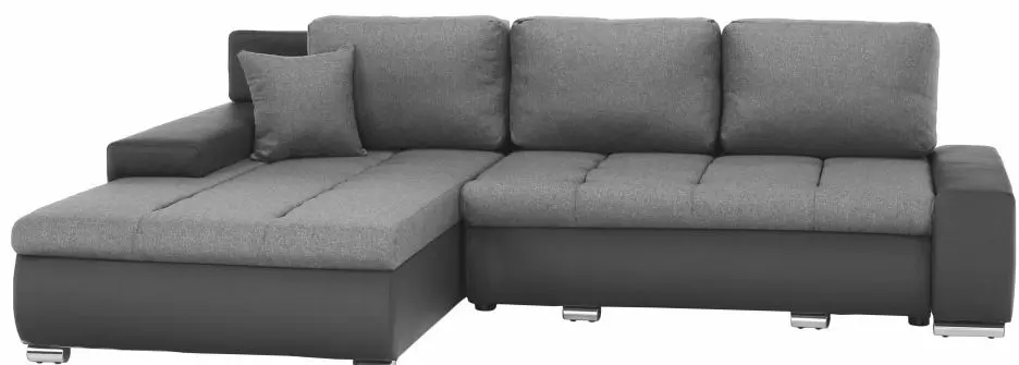 Canapea de colt extensibila Tempo Kondela Tramp (Gray)