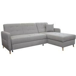 Canapea de colt extensibila Tempo Kondela Visby (Gray)