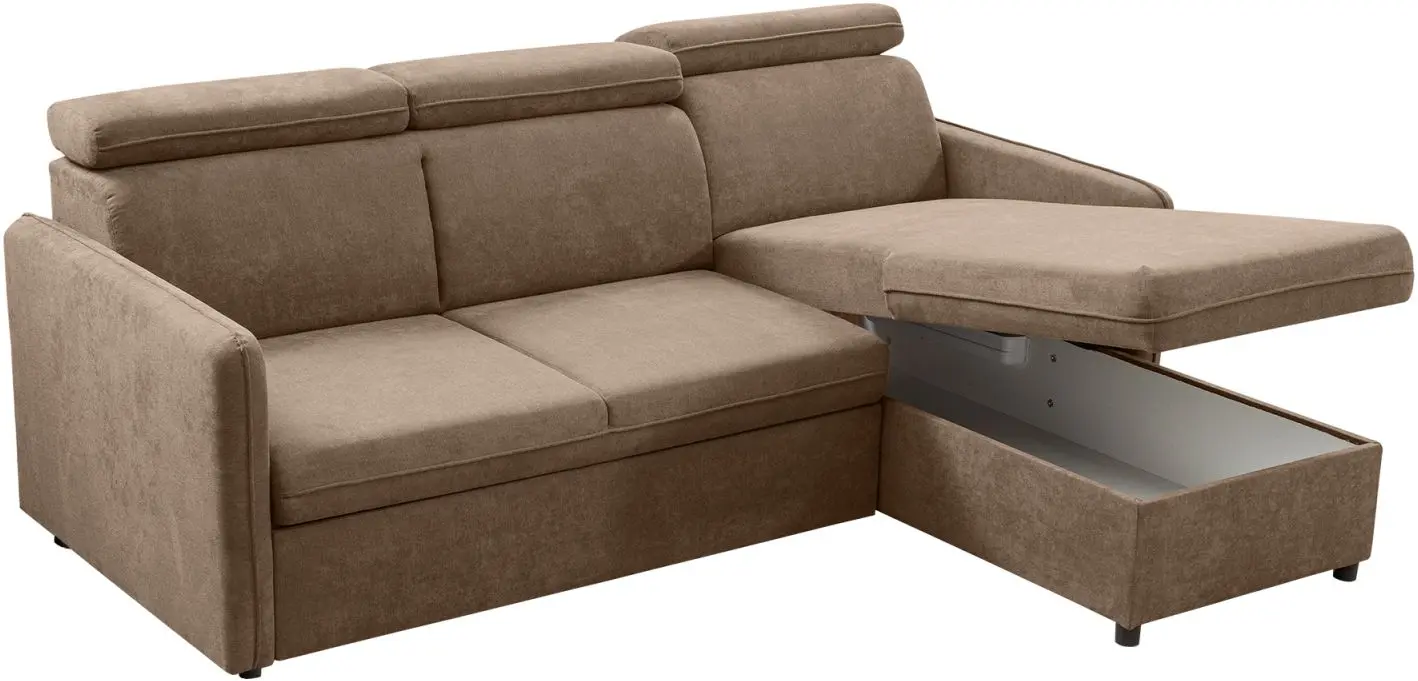 Canapea de colt Tempo Kondela Alechandro A Roh Enjoy New 37 (Taupe)