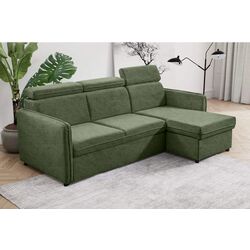 Canapea de colt Tempo Kondela Alechandro B Roh (Green)