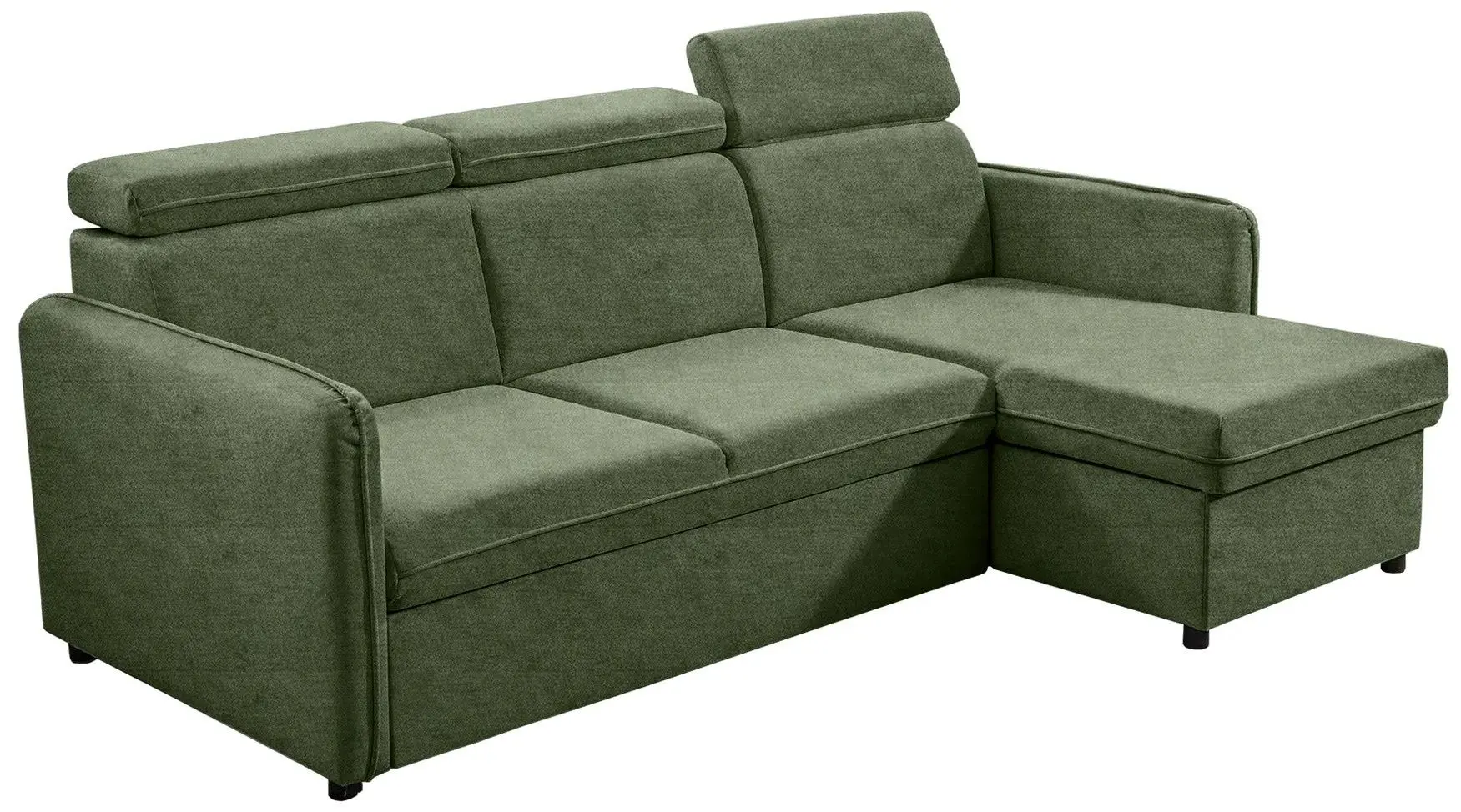 Canapea de colt Tempo Kondela Alechandro B Roh (Green)