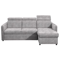 Диван угловой Tempo Kondela Alechandro B Roh (Light Grey) Thumb