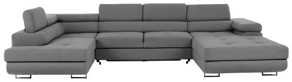 Canapea de colt Tempo Kondela Amareto U Left Toronto 14 (Gray) - 6
