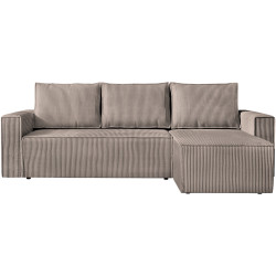 Canapea de colt Tempo Kondela Apel Roh Right (Gray Beige) Thumb
