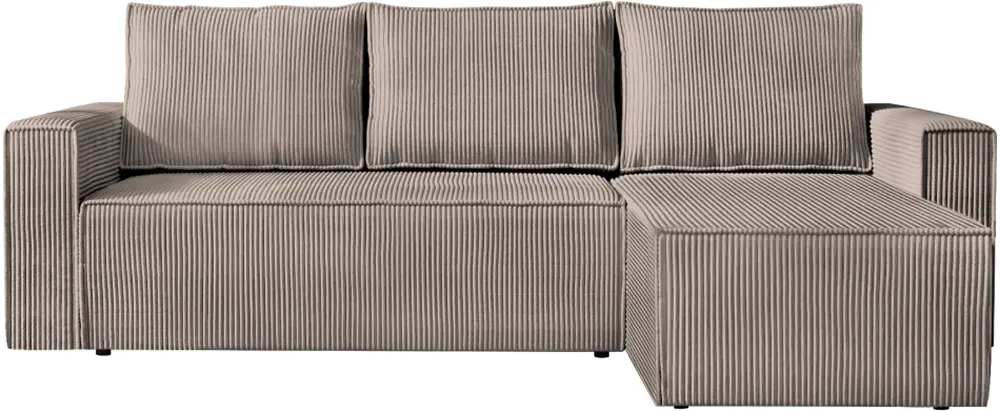 Canapea de colt Tempo Kondela Apel Roh Right (Gray Beige) - 2