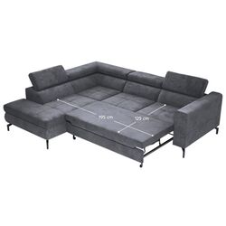 Canapea de colt Tempo Kondela Baltik Left (Grey) Thumb