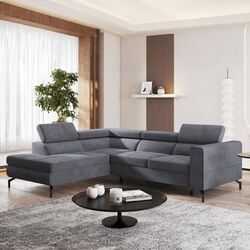 Canapea de colt Tempo Kondela Baltik Left (Grey)