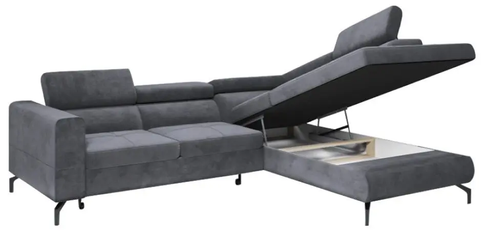 Диван угловой Tempo Kondela Baltik Right (Grey) - 5