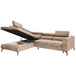 Canapea de colt Tempo Kondela Baltik Roh Left (Grey Brown) Thumb