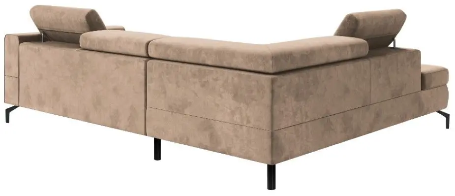 Canapea de colt Tempo Kondela Baltik Roh Left (Grey Brown)