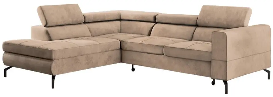 Canapea de colt Tempo Kondela Baltik Roh Left (Grey Brown)