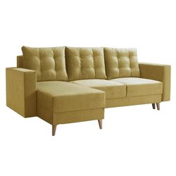 Canapea de colt Tempo Kondela Bleky Roh Left (Yellow) Thumb