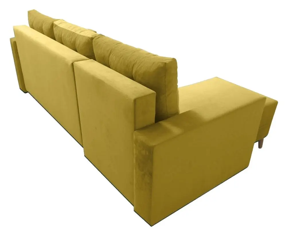 Canapea de colt Tempo Kondela Bleky Roh Left (Yellow)