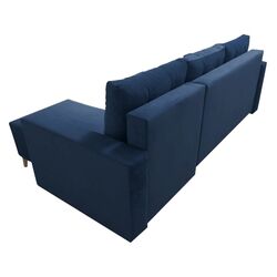 Canapea de colt Tempo Kondela Bleky Roh Right (Blue) Thumb