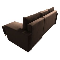 Canapea de colt Tempo Kondela Bleky Roh Right (Brown) Thumb