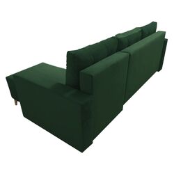 Canapea de colt Tempo Kondela Bleky Roh Right (Green) Thumb