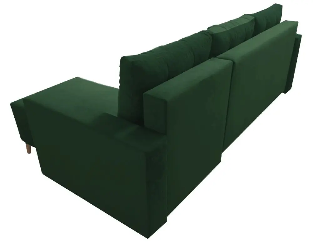 Canapea de colt Tempo Kondela Bleky Roh Right (Green)