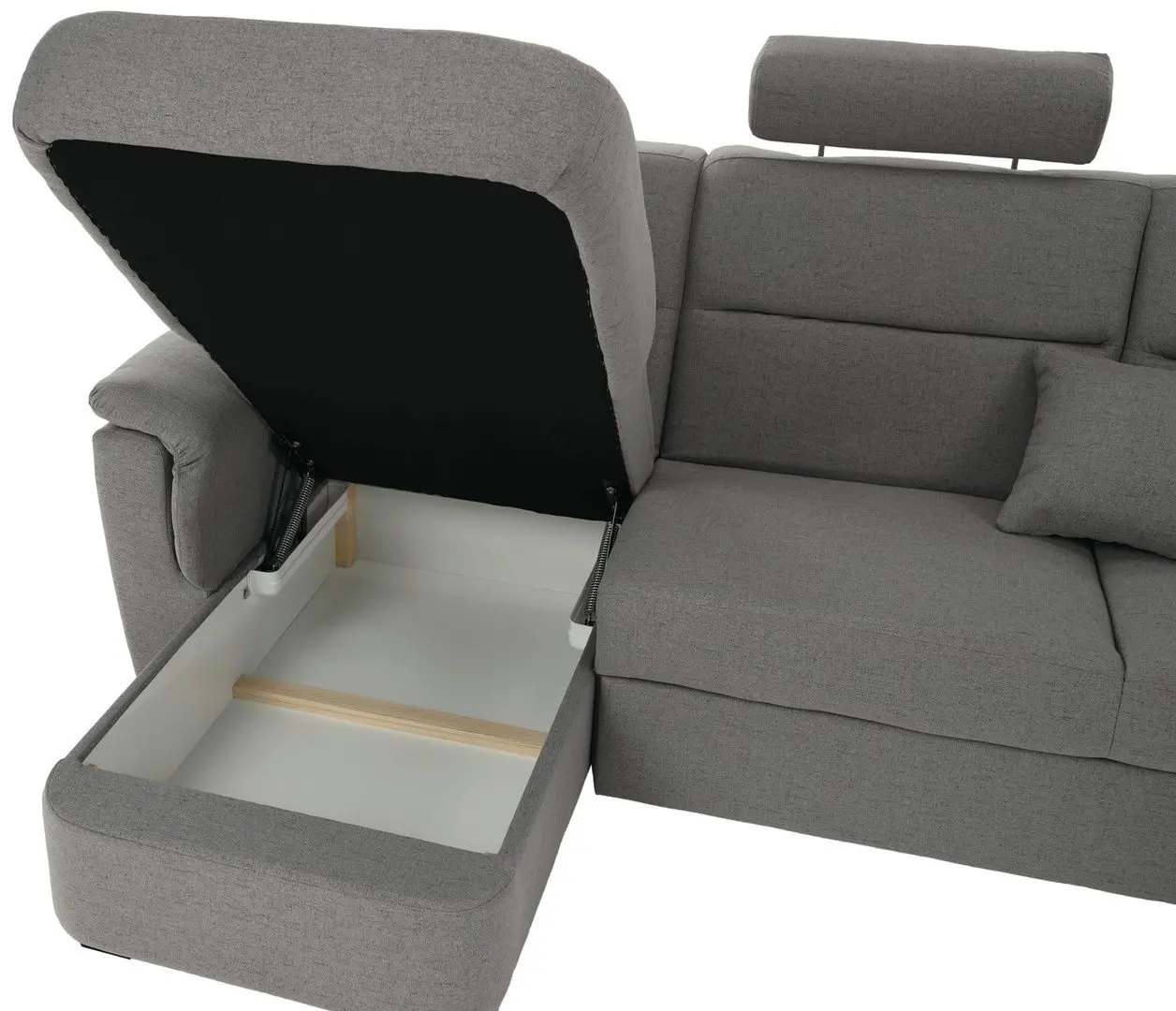 Canapea de colt Tempo Kondela Born U Left (Grey)