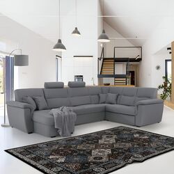 Canapea de colt Tempo Kondela Born U Left (Grey)