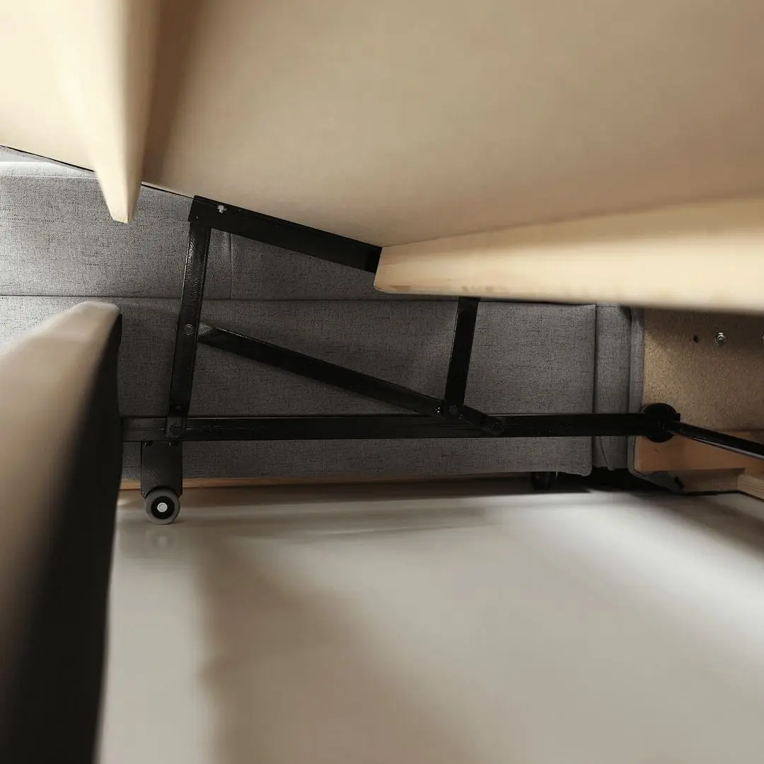 Canapea de colt Tempo Kondela Born U Right (Grey)