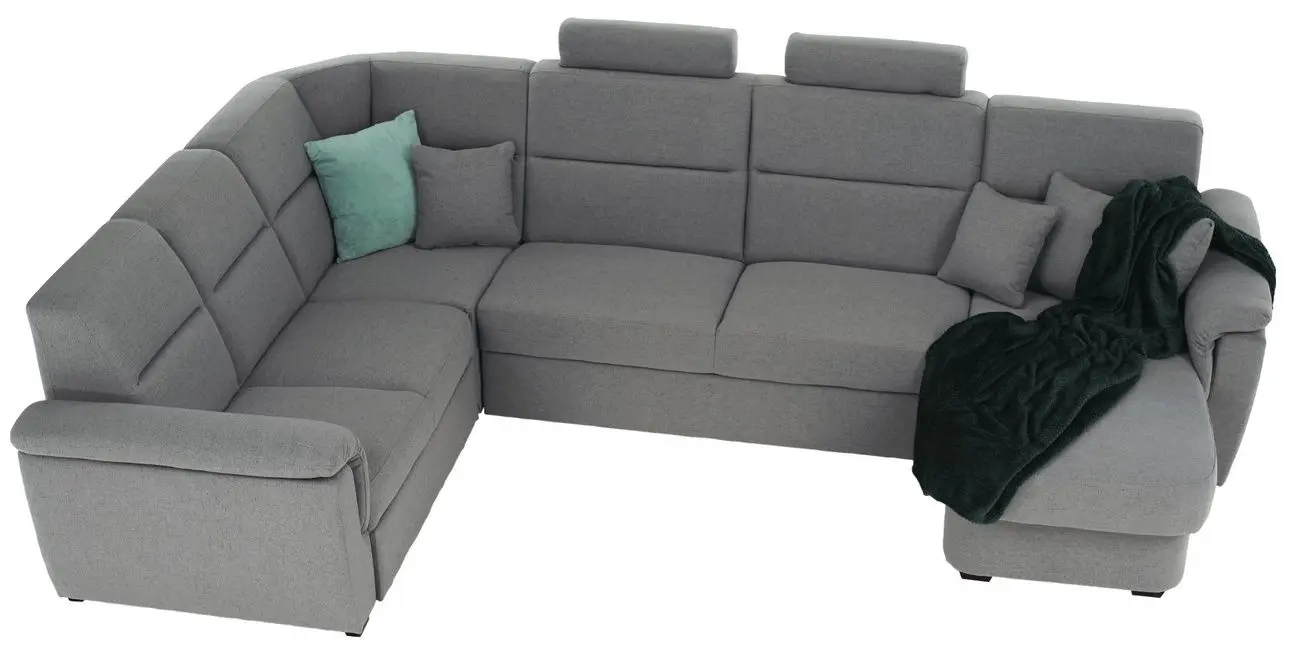 Canapea de colt Tempo Kondela Born U Right (Grey)