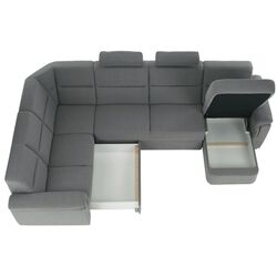 Canapea de colt Tempo Kondela Born U Right (Grey) Thumb