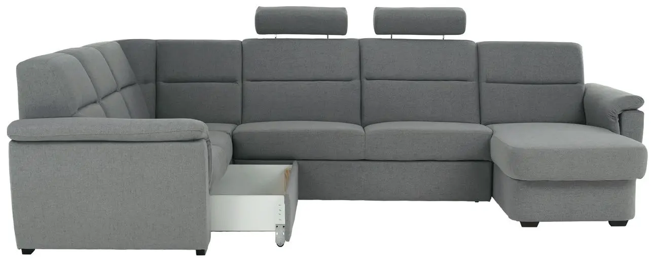 Canapea de colt Tempo Kondela Born U Right (Grey)