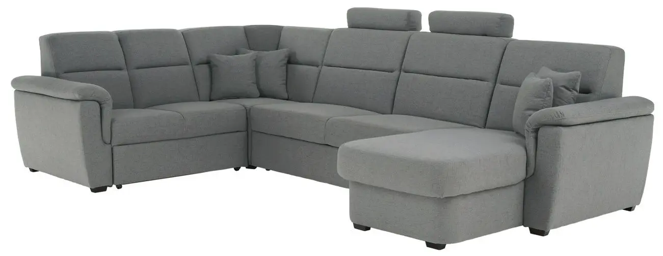 Canapea de colt Tempo Kondela Born U Right (Grey)