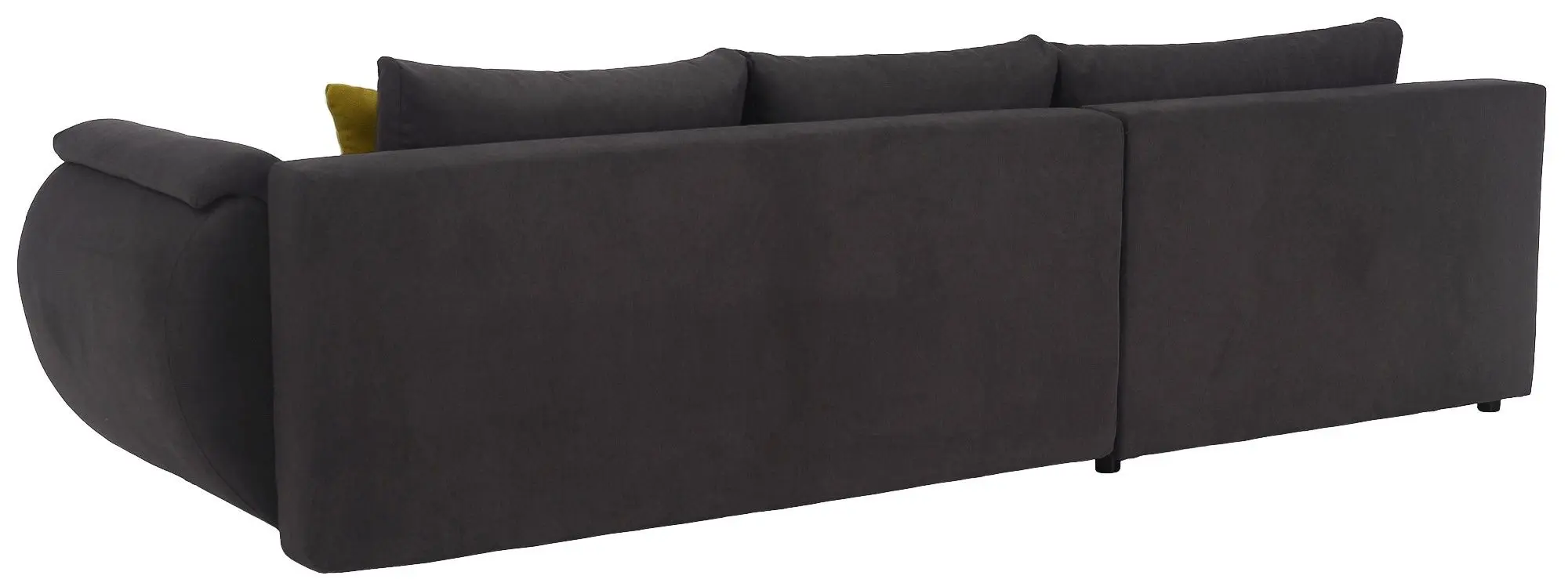 Canapea de colt Tempo Kondela Brato Left (Gray-Brown/Orange)