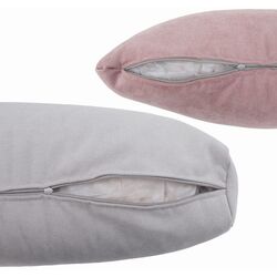 Canapea de colt Tempo Kondela Brato Left (Light Gray/Powdery Pink) Thumb