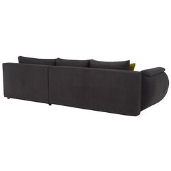 Canapea de colt Tempo Kondela Brato Right (Gray-Brown/Orange) Thumb